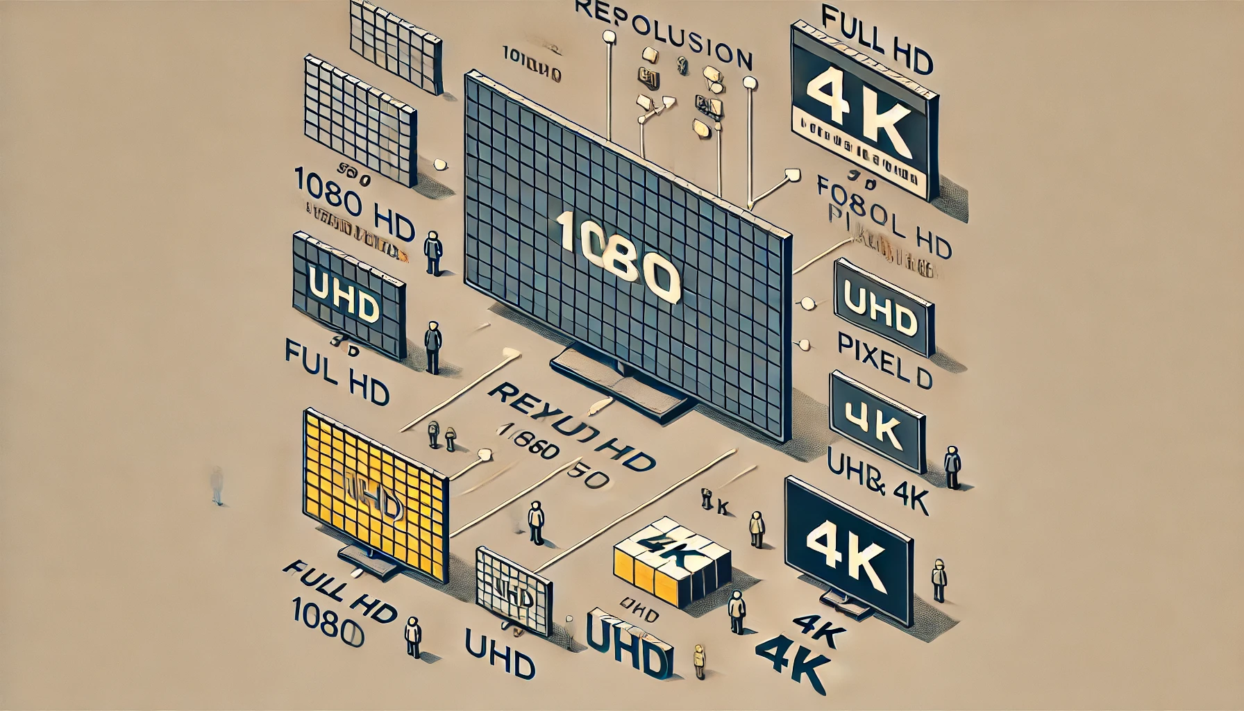 TV Çözünürlükleri: 4K, UHD, ve 1080p Arasındaki Farklar